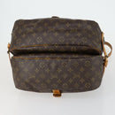 LOUIS VUITTON Monogram Saumur 35 Umhängetasche M42254 LV Auth 155140-5
