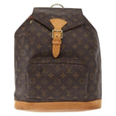 LOUIS VUITTON Monogram Montsouris GM Backpack M51135 LV Auth 155142-13