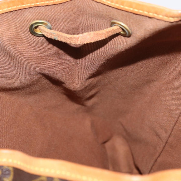 LOUIS VUITTON Monogram Montsouris GM Backpack M51135 LV Auth 155142