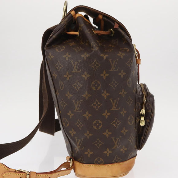 LOUIS VUITTON Monogram Montsouris GM Backpack M51135 LV Auth 155142