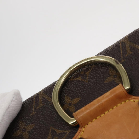 LOUIS VUITTON Monogram Montsouris GM Backpack M51135 LV Auth 155142