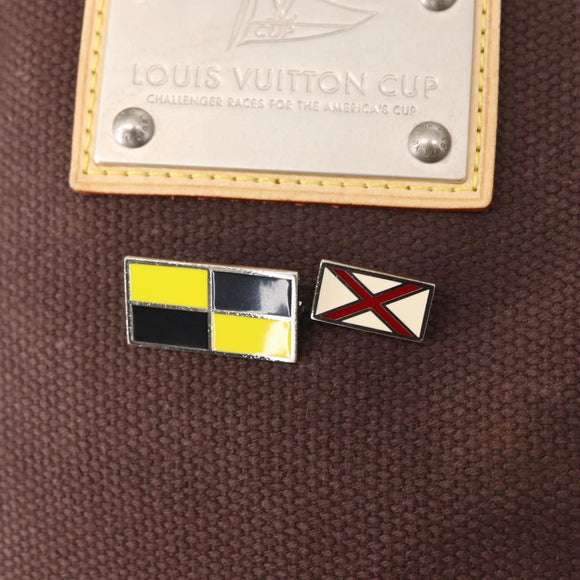 LOUIS VUITTON Antigua Cabas MM Tote Bag Brown M80663 LV Auth 155143