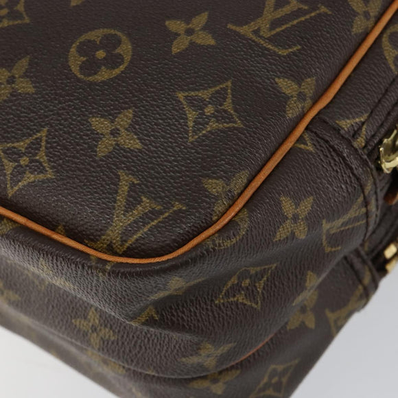 LOUIS VUITTON Monogram Reporter PM Shoulder Bag M45254 LV Auth 155145