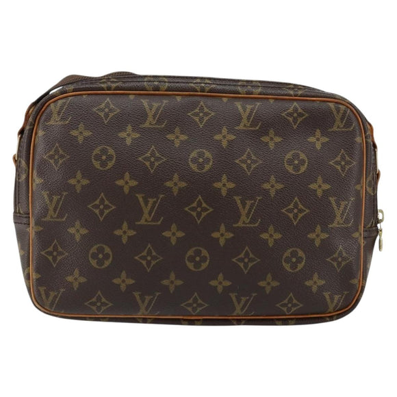 LOUIS VUITTON Monogram Reporter PM Shoulder Bag M45254 LV Auth 155145