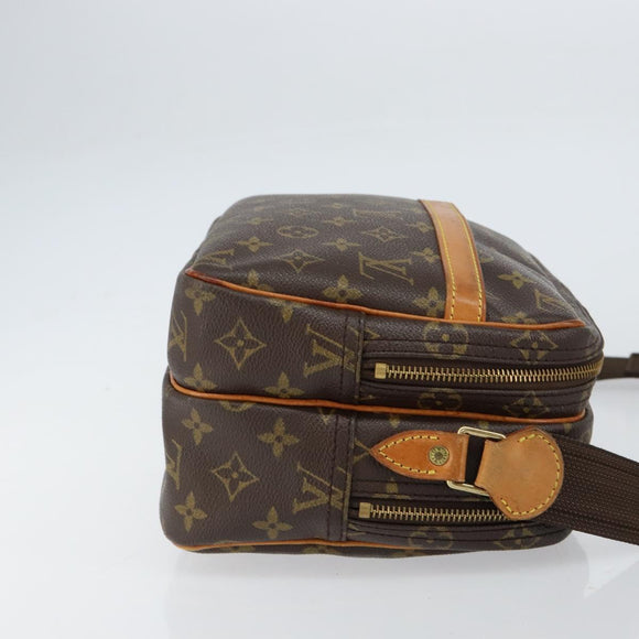 LOUIS VUITTON Monogram Reporter PM Shoulder Bag M45254 LV Auth 155145