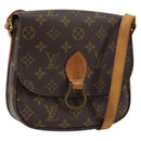LOUIS VUITTON Monogram Saint Cloud MM Shoulder Bag M51243 LV Auth 155146-1