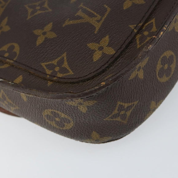 LOUIS VUITTON Monogram Saint Cloud MM Shoulder Bag M51243 LV Auth 155146