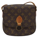 LOUIS VUITTON Monogram Saint Cloud MM Shoulder Bag M51243 LV Auth 155146-2
