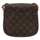 LOUIS VUITTON Monogram Saint Cloud MM Shoulder Bag M51243 LV Auth 155146-3