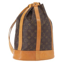 LOUIS VUITTON Monogram Randonnee PM Shoulder Bag M42243 LV Auth 155147-1