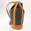 LOUIS VUITTON Monogram Randonnee PM Shoulder Bag M42243 LV Auth 155147-4