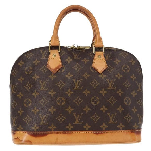 LOUIS VUITTON Monogram Alma Hand Bag M51130 LV Auth 155148