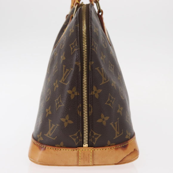 LOUIS VUITTON Monogram Alma Hand Bag M51130 LV Auth 155148