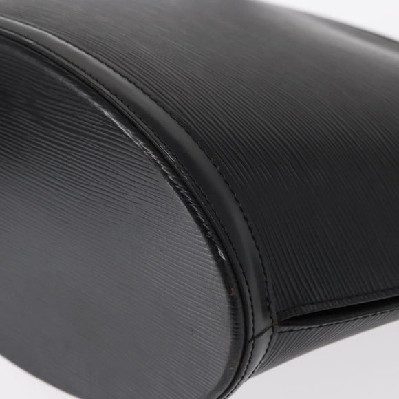 LOUIS VUITTON Epi Saint Jacques Shopping Shoulder Bag Black M52262 Auth 155149