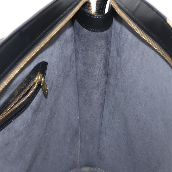 LOUIS VUITTON Epi Saint Jacques Shopping Shoulder Bag Black M52262 Auth 155149