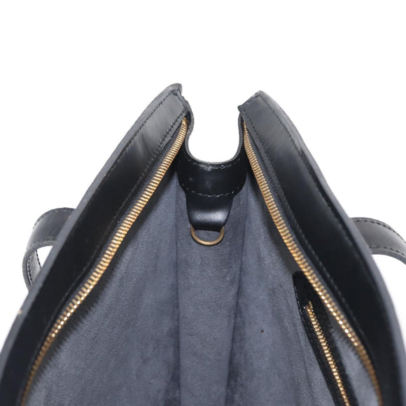 LOUIS VUITTON Epi Saint Jacques Shopping Shoulder Bag Black M52262 Auth 155149