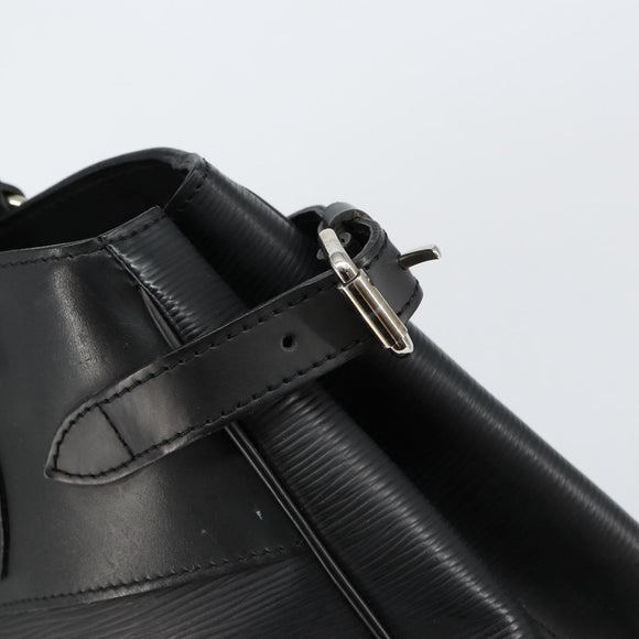 LOUIS VUITTON Epi Passy PM Hand Bag Black M59262 LV Auth 155151