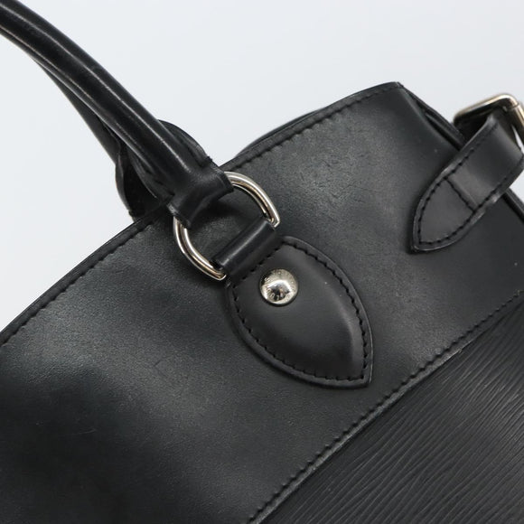 LOUIS VUITTON Epi Passy PM Hand Bag Black M59262 LV Auth 155151