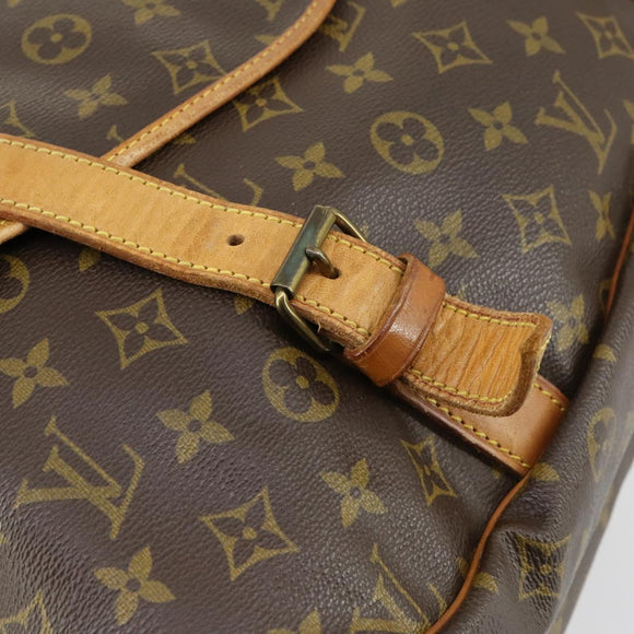 LOUIS VUITTON Monogram Saumur 43 Shoulder Bag M42252 LV Auth 155153