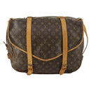 LOUIS VUITTON Monogram Saumur 43 Shoulder Bag M42252 LV Auth 155153-13