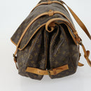 LOUIS VUITTON Monogram Saumur 43 Shoulder Bag M42252 LV Auth 155153-4