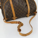 LOUIS VUITTON Monogram Saumur 43 Shoulder Bag M42252 LV Auth 155153-7