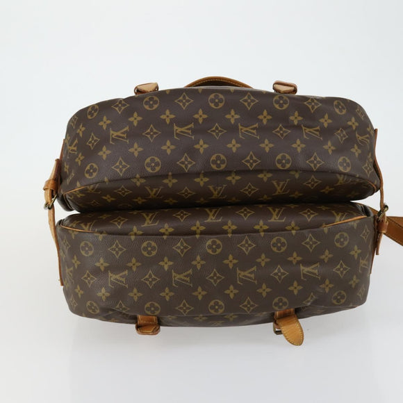 LOUIS VUITTON Monogram Saumur 43 Shoulder Bag M42252 LV Auth 155153