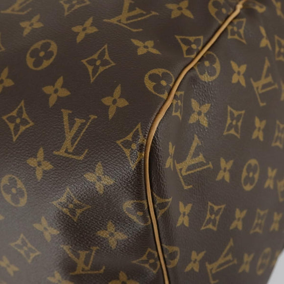 LOUIS VUITTON Monogram Keepall 55 Boston Bag M41424 LV Auth 155156