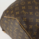 LOUIS VUITTON Monogram Keepall 55 Boston Bag M41424 LV Auth 155156-9