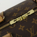 LOUIS VUITTON Monogram Keepall 55 Boston Bag M41424 LV Auth 155156-19