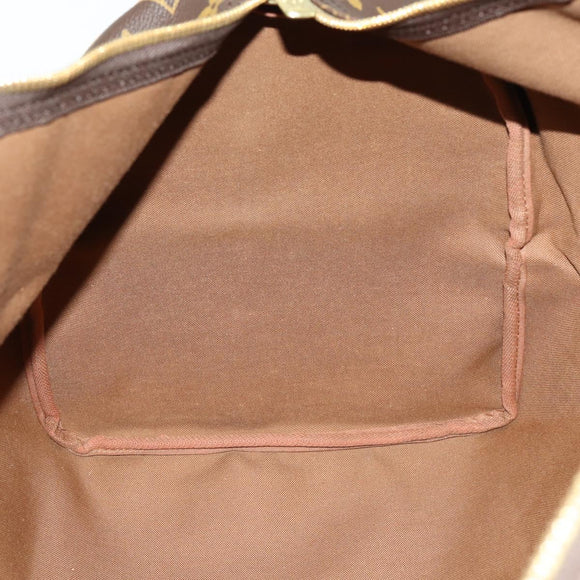 LOUIS VUITTON Monogram Keepall 55 Boston Bag M41424 LV Auth 155156