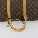 LOUIS VUITTON Monogram Keepall 55 Boston Bag M41424 LV Auth 155156-7