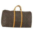 LOUIS VUITTON Monogram Keepall 60 Boston Bag M41422 LV Auth 155159-1