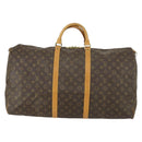 LOUIS VUITTON Monogram Keepall 60 Boston Bag M41422 LV Auth 155159-13