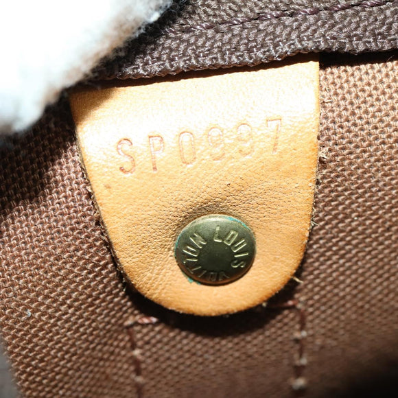 LOUIS VUITTON Monogram Keepall 60 Boston Bag M41422 LV Auth 155159