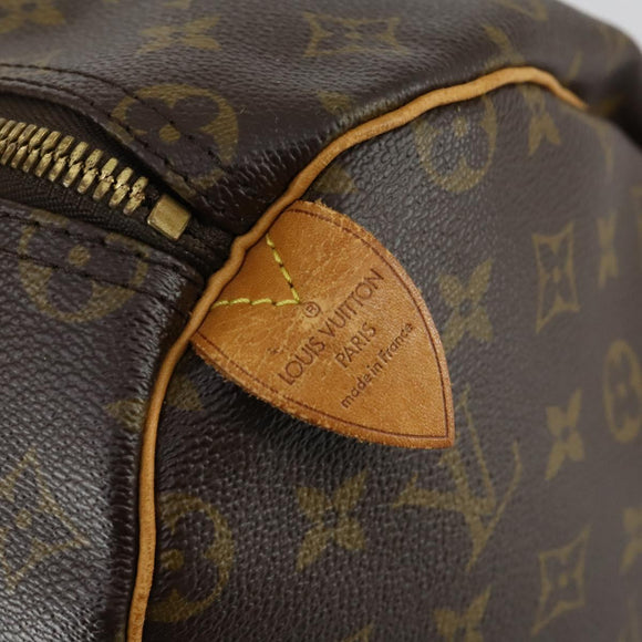 LOUIS VUITTON Monogram Keepall 50 Boston Bag M41426 LV Auth 155160