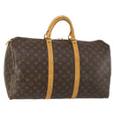 LOUIS VUITTON Monogram Keepall 50 Boston Bag M41426 LV Auth 155160-1