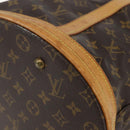 LOUIS VUITTON Monogram Bucket GM Shoulder Bag M42236 LV Auth 155162-9