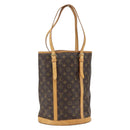 LOUIS VUITTON Monogram Bucket GM Shoulder Bag M42236 LV Auth 155162-1