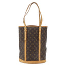 LOUIS VUITTON Monogram Bucket GM Shoulder Bag M42236 LV Auth 155162-13