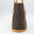 LOUIS VUITTON Monogram Bucket GM Shoulder Bag M42236 LV Auth 155162-4