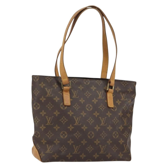 LOUIS VUITTON Monogram Cabas Piano Tote Bag M51148 LV Auth 155163