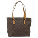 LOUIS VUITTON Monogram Cabas Piano Tote Bag M51148 LV Auth 155163-2