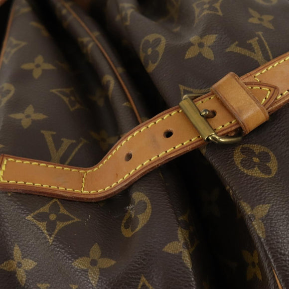 LOUIS VUITTON Monogram Saumur 35 Shoulder Bag M42254 LV Auth 155167