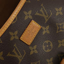 LOUIS VUITTON Monogram Saumur 35 Umhängetasche M42254 LV Auth 155167-22