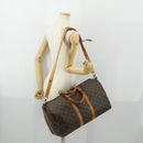 LOUIS VUITTON Monogram Keepall Bandouliere 45 Boston Bag M41418 LV Auth 155169-23