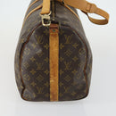 LOUIS VUITTON Monogram Keepall Bandouliere 45 Boston Bag M41418 LV Auth 155169-4