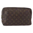 LOUIS VUITTON Monogram Trousse Toilette 28 Clutch Bag M47522 LV Auth 155172-1
