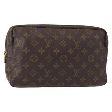 LOUIS VUITTON Monogram Trousse Toilette 28 Clutch Bag M47522 LV Auth 155172