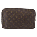 LOUIS VUITTON Monogram Trousse Toilette 28 Clutch Bag M47522 LV Auth 155172-2